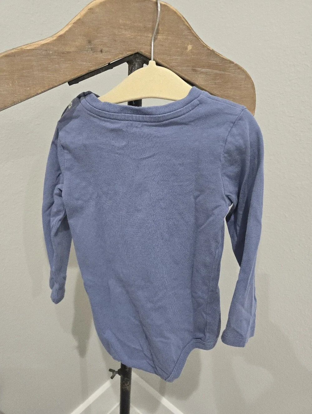 Ralph Lauren Long-Sleeve Green and Blue Baby Bodysuit Set 2 Set